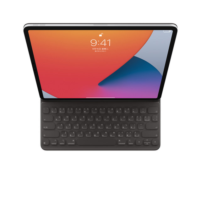 鍵盤式聰穎雙面夾,適用於12.9吋 iPad Pro (第4代) - 中文 (註音) Smart Keyboard Folio (MXNL2TA/A)
