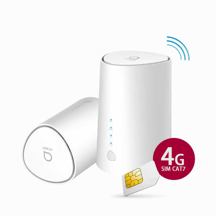 Alcatel 4G 2CA Wi-Fi無線雙頻路由器-LINKHUB HH71V1(附SIM轉接卡)無線分享器 全新品