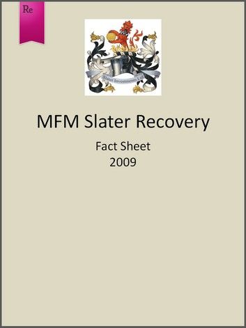 MFM Slater Recovery Fund Fact Sheet 2009