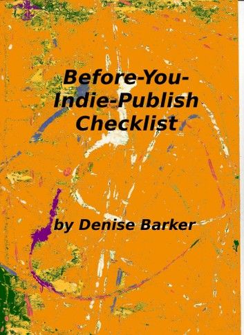 Before-You-Indie-Publish Checklist