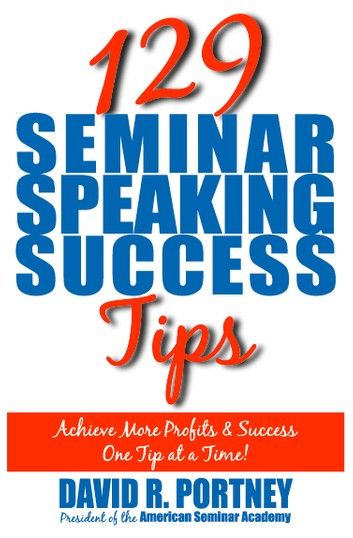 129 Seminar Speaking Success Tips