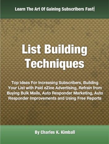 List Building Techniques