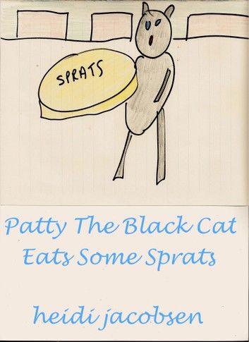 Patty The Black Cat Eats Some Sprats
