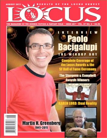 Locus Magazine, Issue 607, August 2011