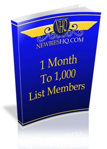 1 Month To 1,000 List Members