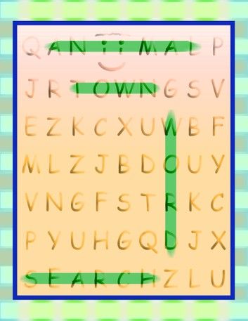 Aniimal Town Word Search (Aniimal Town Learning Series)