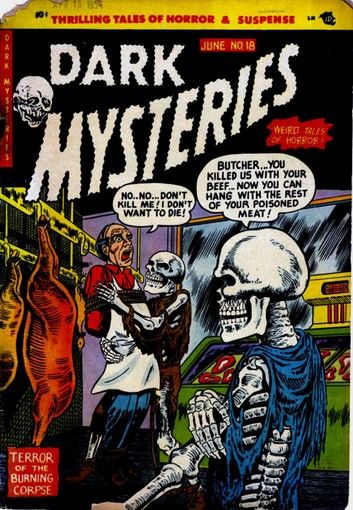 Dark Mysteries Five issue Jumbo Comic