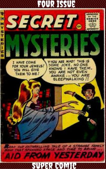 Secret Mysteries Four Issue Super Comic