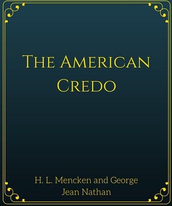 The American Credo