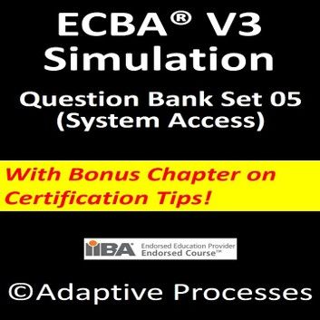 ECBA V3-Simulation test - Set 5