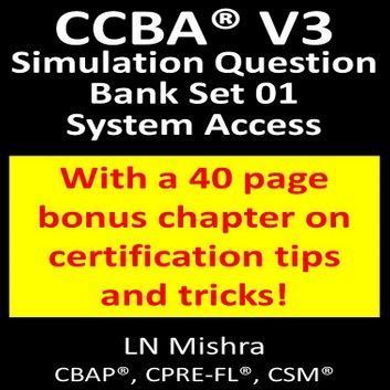 CCBA V3 -Simulation Test-Set-1