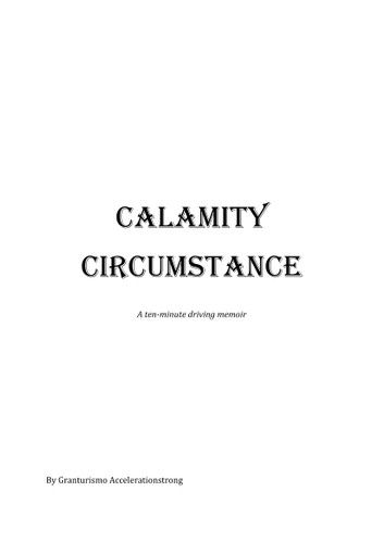 CALAMITY CIRCUMSTANCE