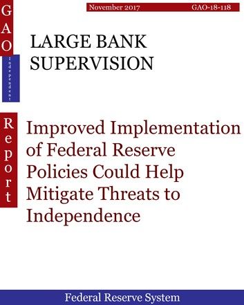 LARGE BANK SUPERVISION