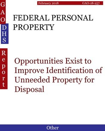 FEDERAL PERSONAL PROPERTY