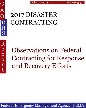 2017 DISASTER CONTRACTING