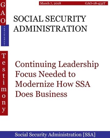 SOCIAL SECURITY ADMINISTRATION