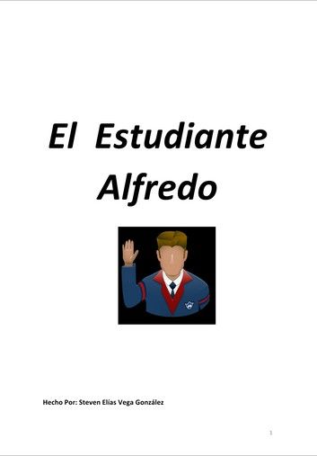 El estudiante Alfredo