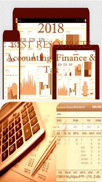 2018 Best Resources for Accounting, Finance & Tax