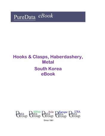 Hooks & Clasps, Haberdashery, Metal in South Korea