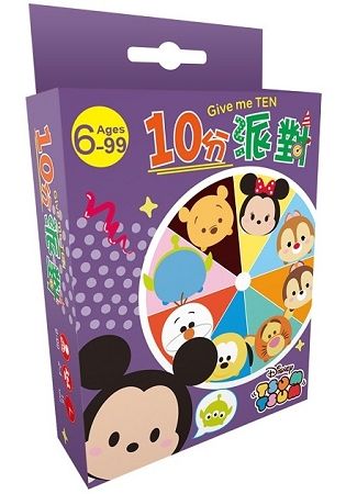 迪士尼 DISNEY-益智卡牌：10分派對（Tsum Tsum系列）