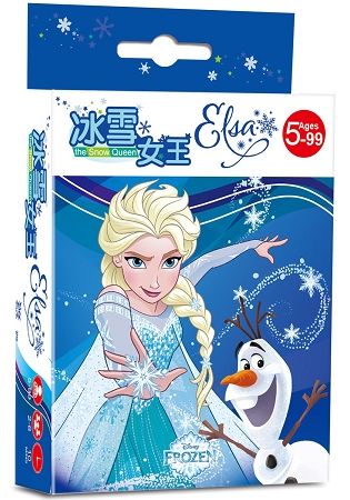 【迪士尼DISNEY-益智卡牌】冰雪女王-(冰雪奇緣系列)