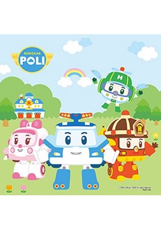 PUZ0176 ROBOCAR POLI 42片中型拼圖