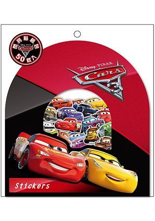 Cars 3 閃亮貼紙包