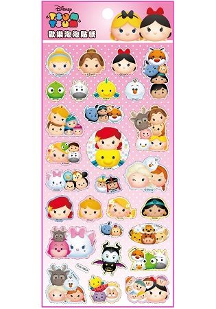 TSUM TSUM 歡樂泡泡貼紙 (H)【金石堂、博客來熱銷】