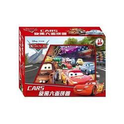 CARS 2 旋風六面拼圖(12塊)【金石堂、博客來熱銷】