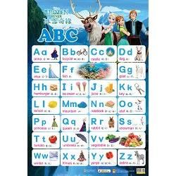 冰雪奇緣掛圖：ABC