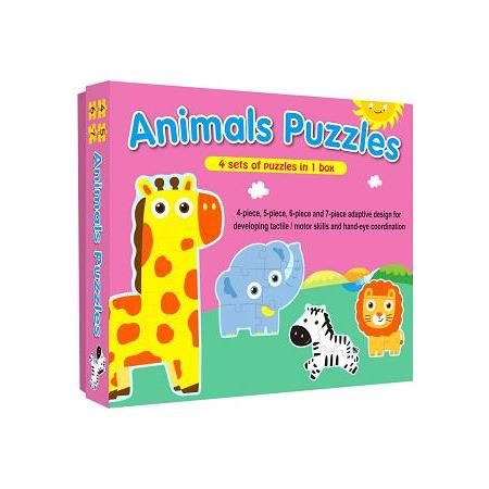 可愛大拼圖：草原動物大拼圖（Animals Puzzles）（新版）