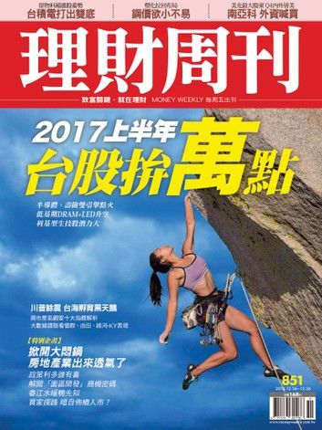 理財周刊第851期：2017上半年 台股拚萬點