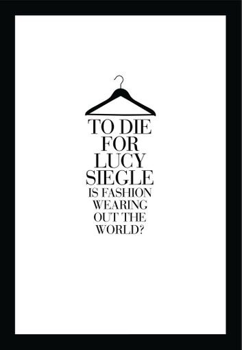 To Die For: Is Fashion Wearing Out the World?