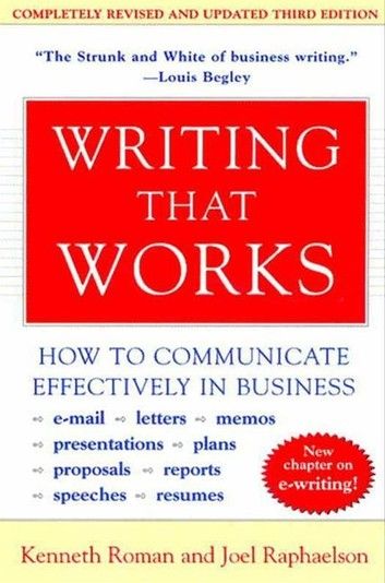 Writing That Works, 3rd Edition