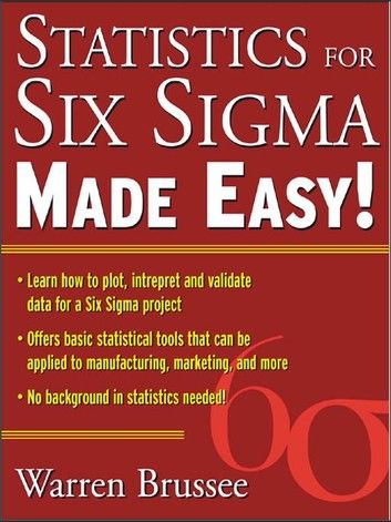 Statistics for Six Sigma Made Easy!