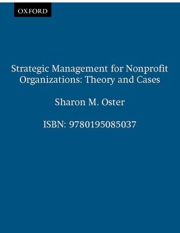 Strategic Management for Nonprofit Organizations