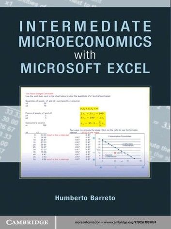 Intermediate Microeconomics with Microsoft Excel
