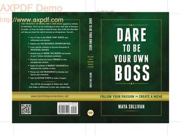 Dare To Be Your Own Boss