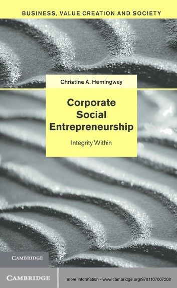 Corporate Social Entrepreneurship