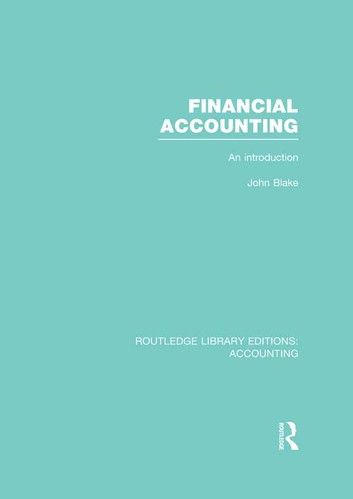 Financial Accounting (RLE Accounting)