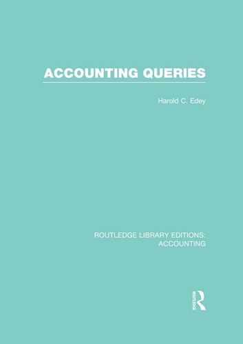 Accounting Queries (RLE Accounting)