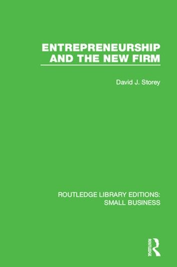 Entrepreneurship and New Firm