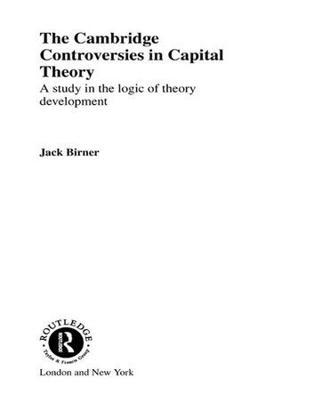 Cambridge Controversies in Capital Theory