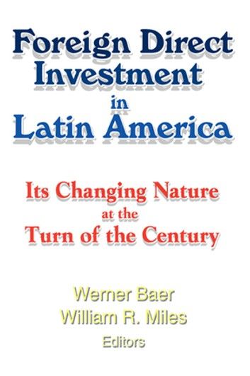 Foreign Direct Investment in Latin America