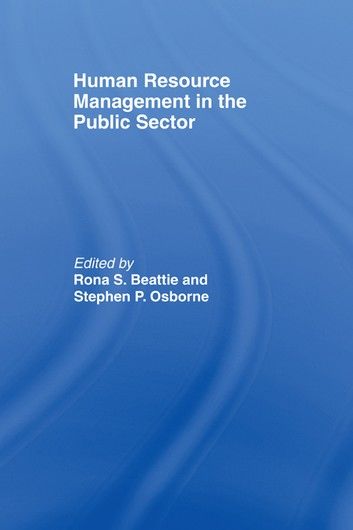 Human Resource Management in the Public Sector