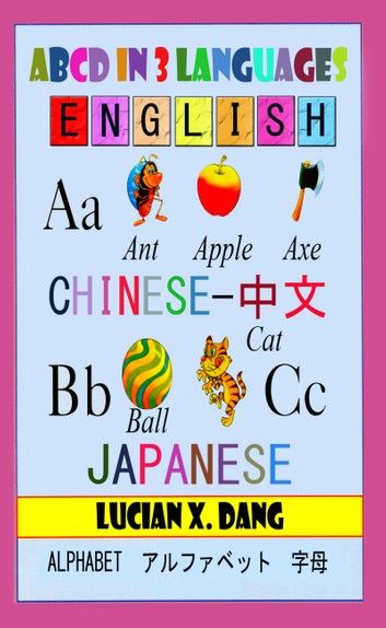 ABCD 3 languages for children