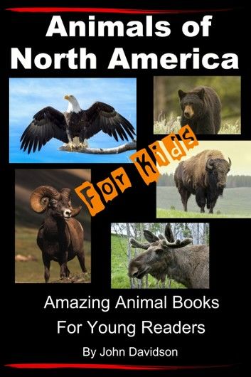 Animals of North America For Kids: Amazing Animal Books for Young Readers