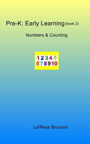 Pre-K: Early Learning (book 2) Numbers & Counting