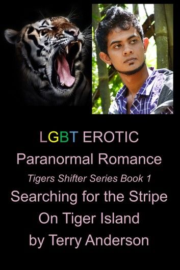 LGBT Erotic Paranormal Romance Searching For the Stripe on Tiger Island (Tiger Shifter Series Book 1)