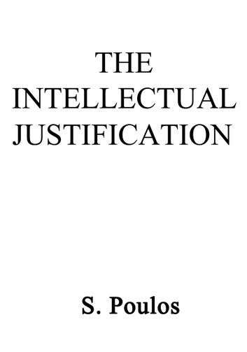 The Intellectual Justification